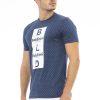 Baldinini Trend Camiseta TSU538_COMO_PuntiNavy19 - Image 2