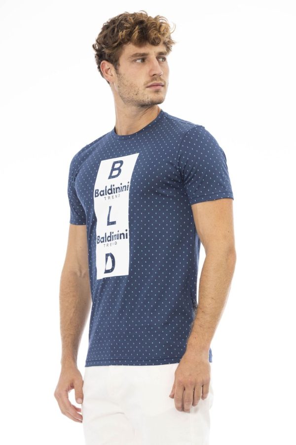 Baldinini Trend Camiseta TSU538_COMO_PuntiNavy19 - Image 2