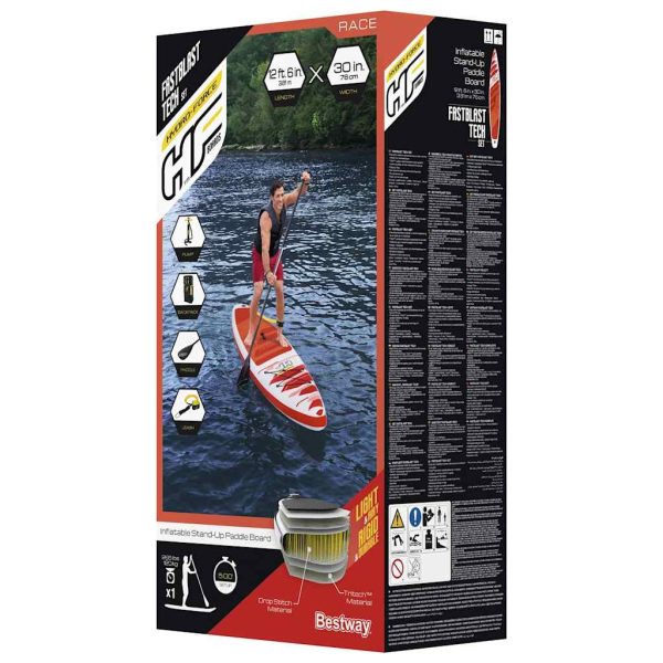 Bestway Conj. SUP insuflável Hydro-Force Fastblast Tech 381x76x15 cm - Image 8