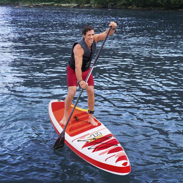 Bestway Conj. SUP insuflável Hydro-Force Fastblast Tech 381x76x15 cm