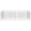 Canteiro elevado/cesto gabião 180x50x50 cm aço galvanizado - Image 4
