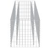 Canteiro elevado/cesto gabião 180x50x50 cm aço galvanizado - Image 5
