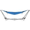 Rede com suporte dobrável azul - Image 4