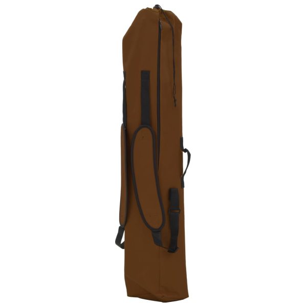 Rede com suporte dobrável castanho - Image 5