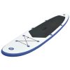 Prancha de paddle SUP insuflável azul e branco - Image 2