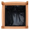 Vasos/floreiras em madeira 2 pcs 30x30x30 cm - Image 4