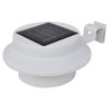 Candeeiros solares de exterior LED para vedações 12 pcs branco - Image 3