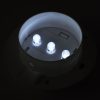 Candeeiros solares de exterior LED para vedações 12 pcs branco - Image 6