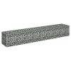 Canteiro elevado/cesto gabião 180x30x30 cm aço galvanizado - Image 2