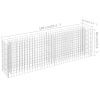 Canteiro elevado/cesto gabião 180x30x60 cm aço galvanizado - Image 6