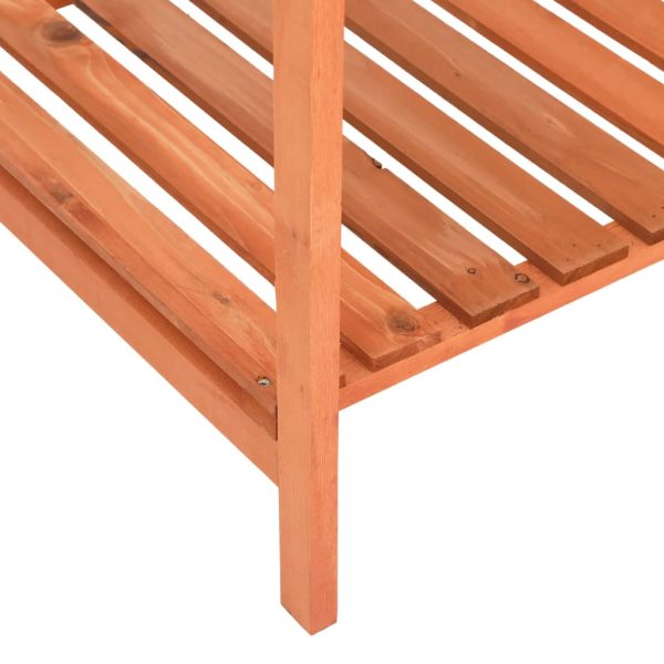 vidaXl Floreira para ervas aromáticas 80x60x80 cm abeto maciço - Image 5
