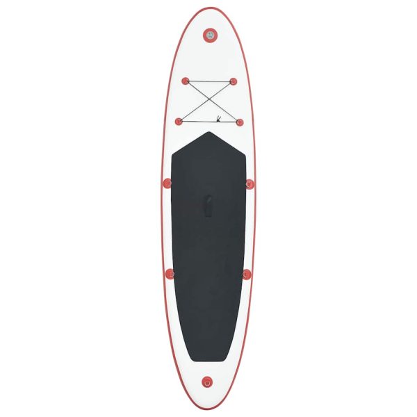 Prancha de paddle SUP insuflável vermelho e branco - Image 3