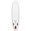 Prancha de paddle SUP insuflável vermelho e branco - Image 4
