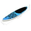 Conjunto prancha de paddle SUP insuflável 320x76x15 cm azul - Image 11