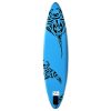 Conjunto prancha de paddle SUP insuflável 320x76x15 cm azul - Image 4