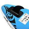 Conjunto prancha de paddle SUP insuflável 320x76x15 cm azul - Image 7