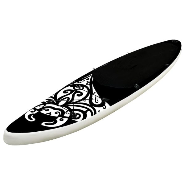 Conjunto prancha de paddle SUP insuflável 305x76x15 cm preto - Image 2