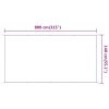 Toldo vertical 140x800 cm tecido oxford verde-claro - Image 5