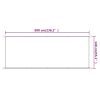 Toldo vertical 140x600 cm tecido oxford cinza-acastanhado - Image 5