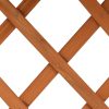 Vaso com treliça para jardim 45x30x74 cm abeto maciço laranja - Image 5