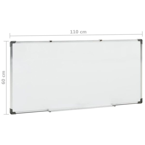 Quadro magnético 110x60 cm aço branco - Image 9