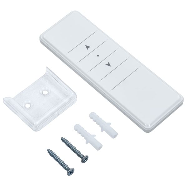 Toldo automático LED e sensor de vento 3x2,5 m azul e branco - Image 8