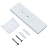 Toldo autom. LED e sensor de vento 5x3 m azul e branco - Image 10