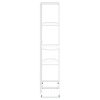 Suporte de vasos c/ 5 prateleiras 43x22x98 cm metal branco - Image 3