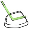 Espreguiçadeiras baloiço 2 pcs aço e textilene verde - Image 4