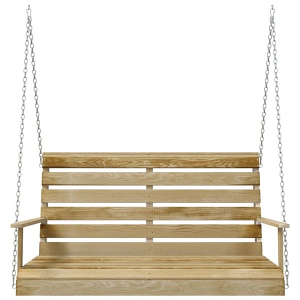 Banco de baloiçar 110 cm pinho impregnado - Image 3