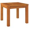 Bancos de jardim c/ almofadões 2 pcs 40x40x42 acácia maciça - Image 3