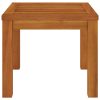 Bancos de jardim c/ almofadões 2 pcs 40x40x42 acácia maciça - Image 4