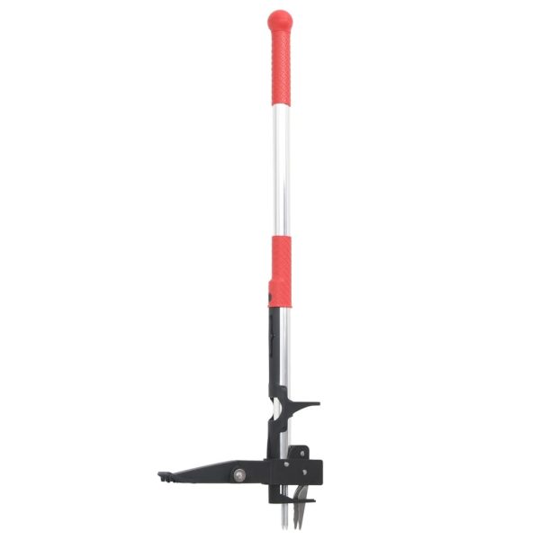 Eliminador ervas daninhas alumínio anodizado vermelho/prateado - Image 2