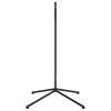 Suporte para cadeira em forma de ovo suspensa aço preto - Image 2