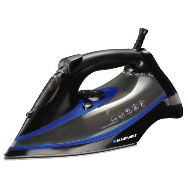 PLANCHA DE VAPOR BLAUPUNKT 3000W SUELA CERAMICA 380ML CONTROL VAPOR
