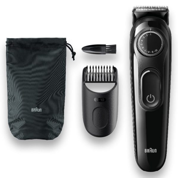 BARBERO ELECTRICO BRAUN + ACCESORIOS