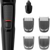 BARBERO MULTIGROOM PHILIPS CON ACCESORIOS (4 PEINES - NARICERO Y BARBERO)