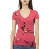 Trussardi Action Camiseta 2BT05_31Ciclamino