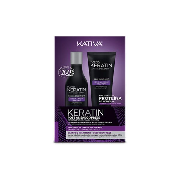 KERATIN EXPRESS POST ALISADO LOTE 2 pz