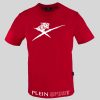Plein Sport Camiseta TIPS41352_RED