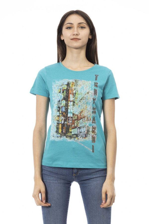 Trussardi Action Camiseta 2BT06_72Turquoise