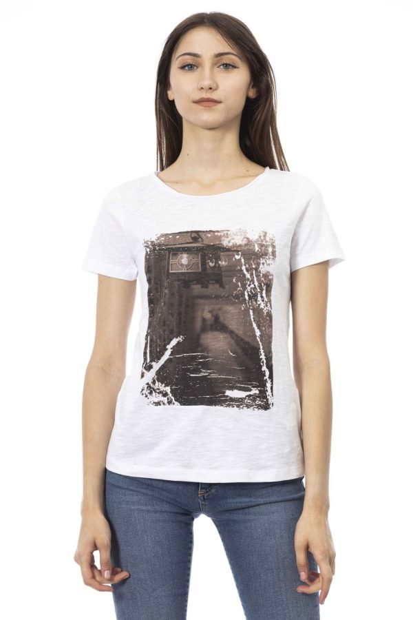 Trussardi Action Camiseta 2BT07_001WHITE