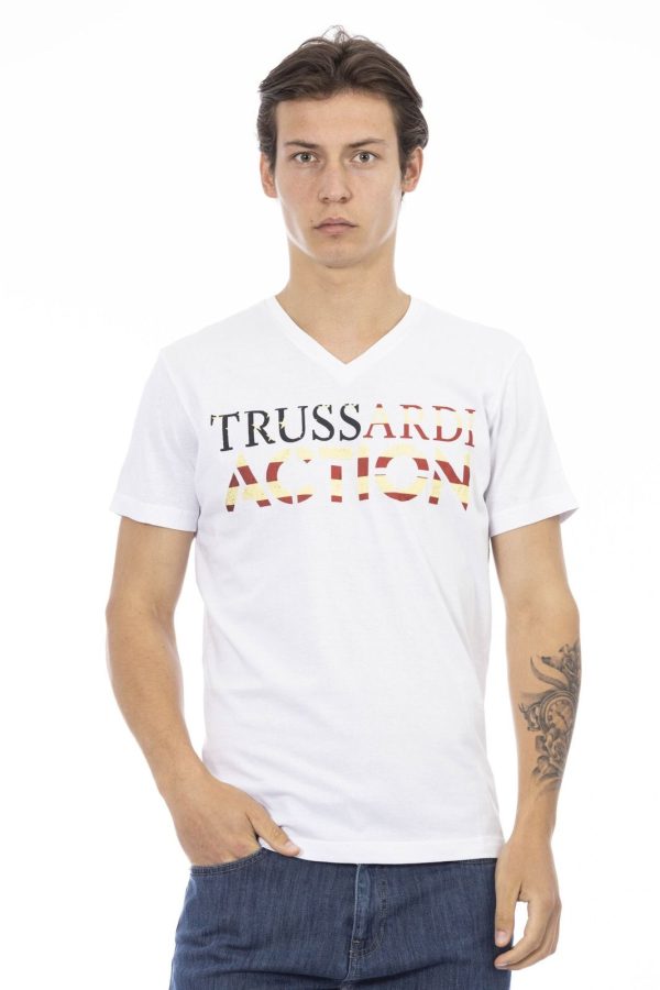 Trussardi Action Camiseta 2AT138_01White