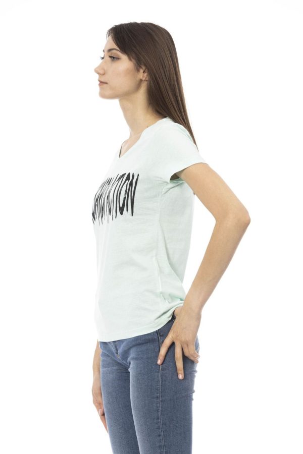 Trussardi Action Camiseta 2BT26_70Aquamarine - Image 2