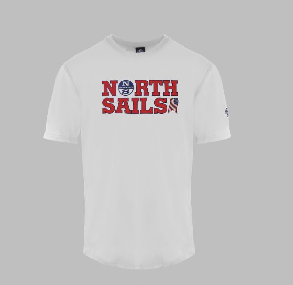 North Sails Camiseta 9024110101_WHITE