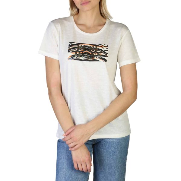 Pepe Jeans Camiseta CAITLIN_PL505145_WHITE