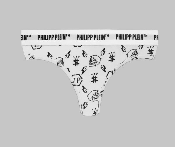 Philipp Plein Cuecas DUPP1101_BI-PACK_WHITE - Image 2