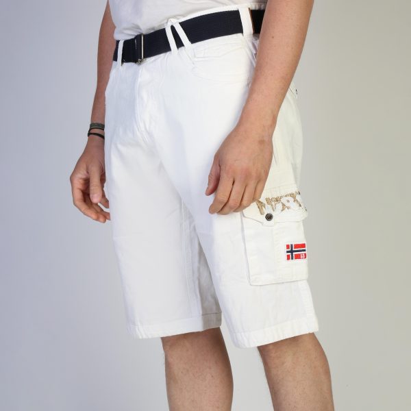 Geographical Norway Bermudas SX1482H_Blanc