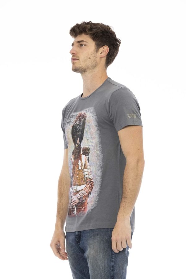 Trussardi Action Camiseta 2AT04_04Grey - Image 2