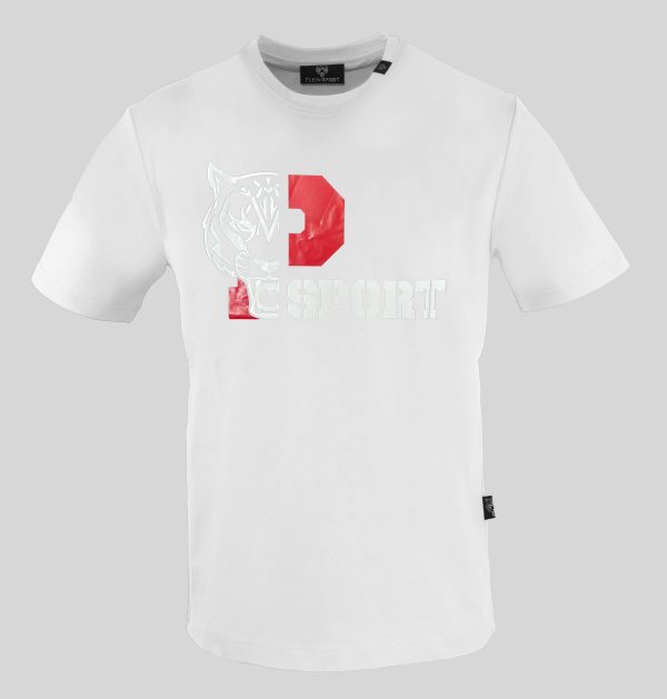 Plein Sport Camiseta TIPS41001_WHITE